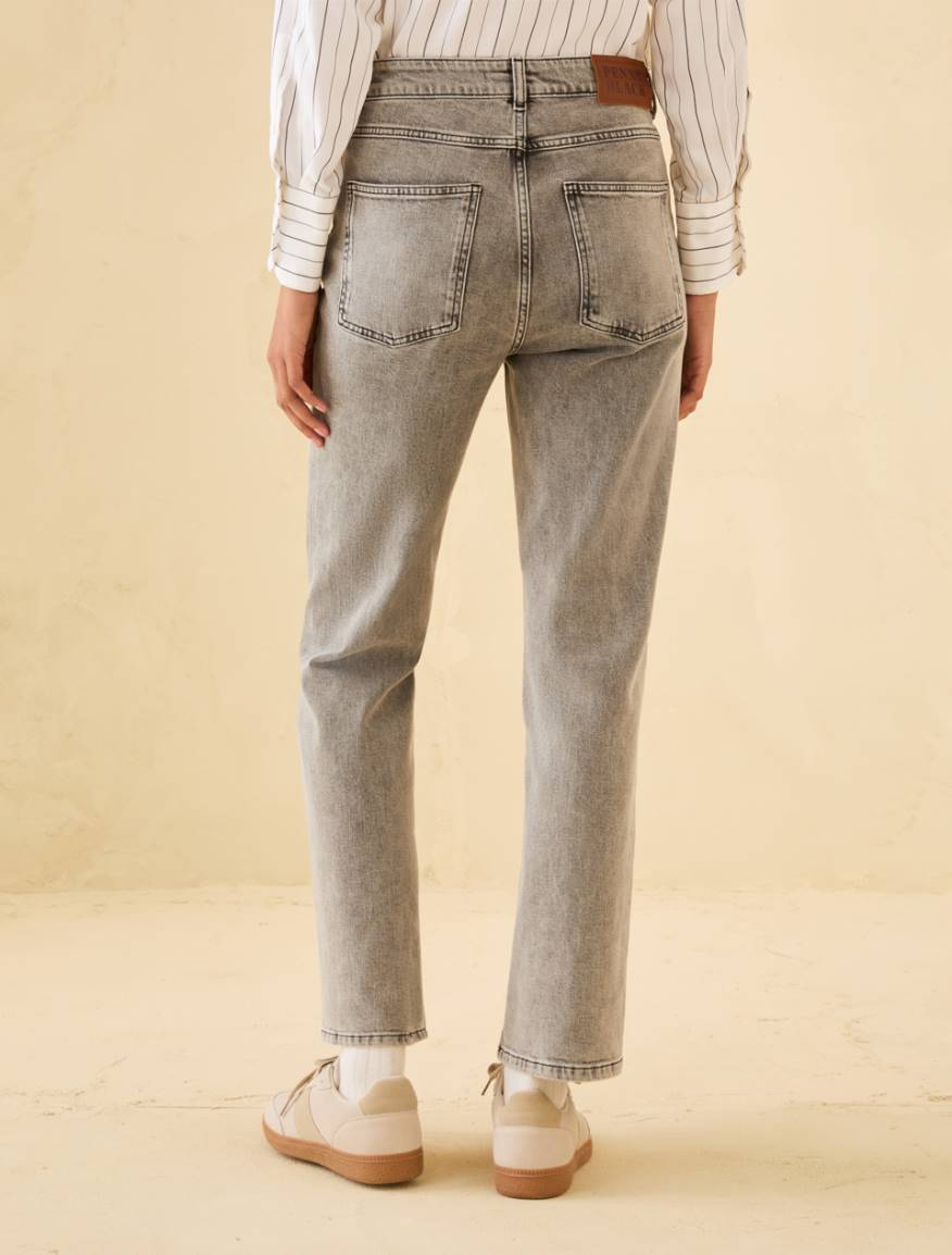 Regular-cut jeans - GREY - Pennyblack - 3