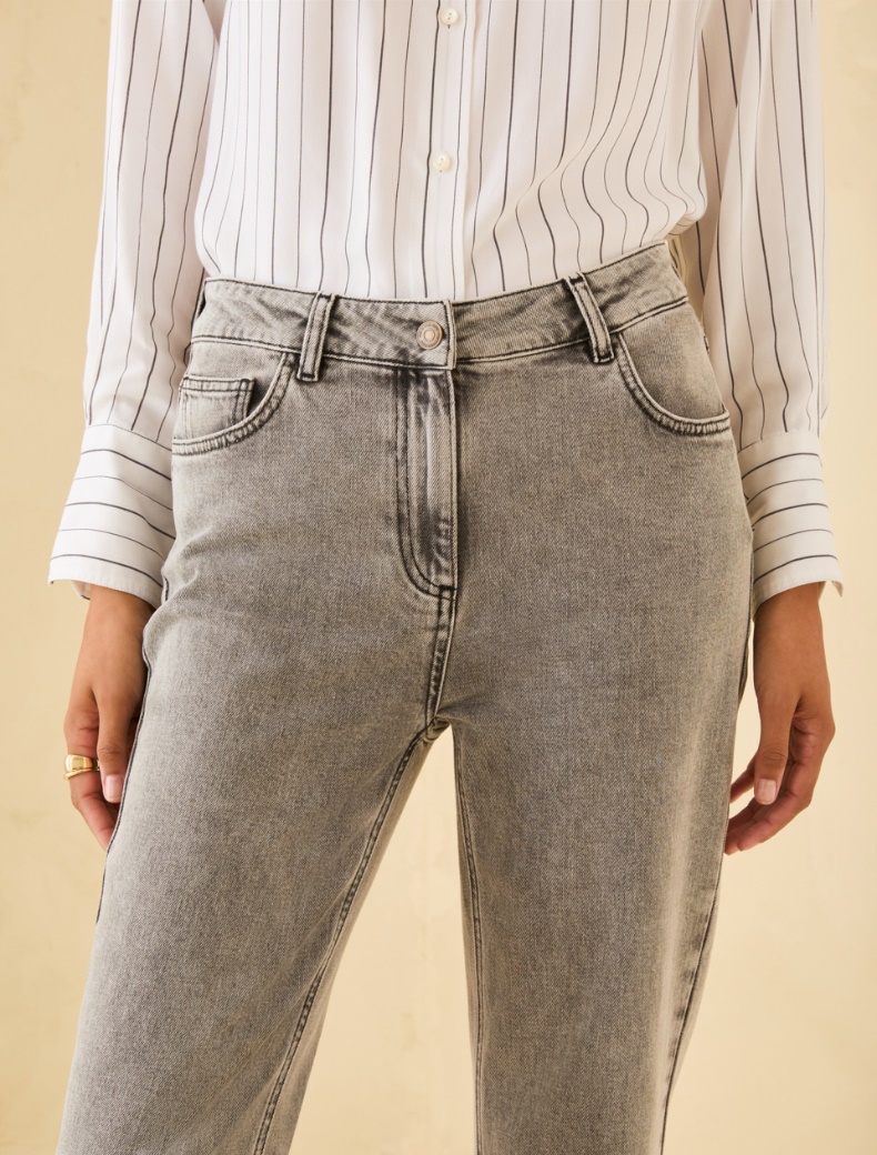 Regular-cut jeans - GREY - pennyblack