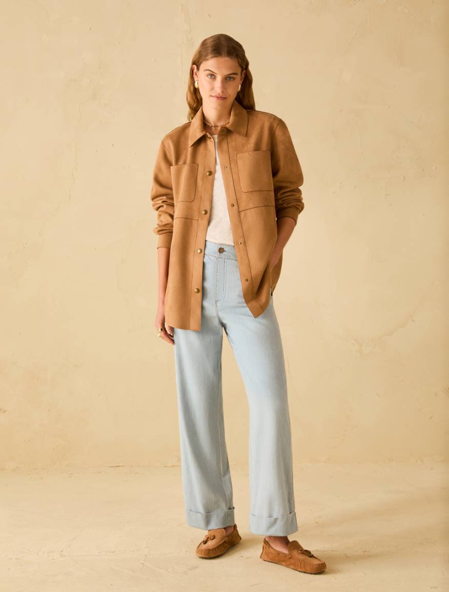 Lightweight straight-leg jeans - LIGHT BLUE - Pennyblack