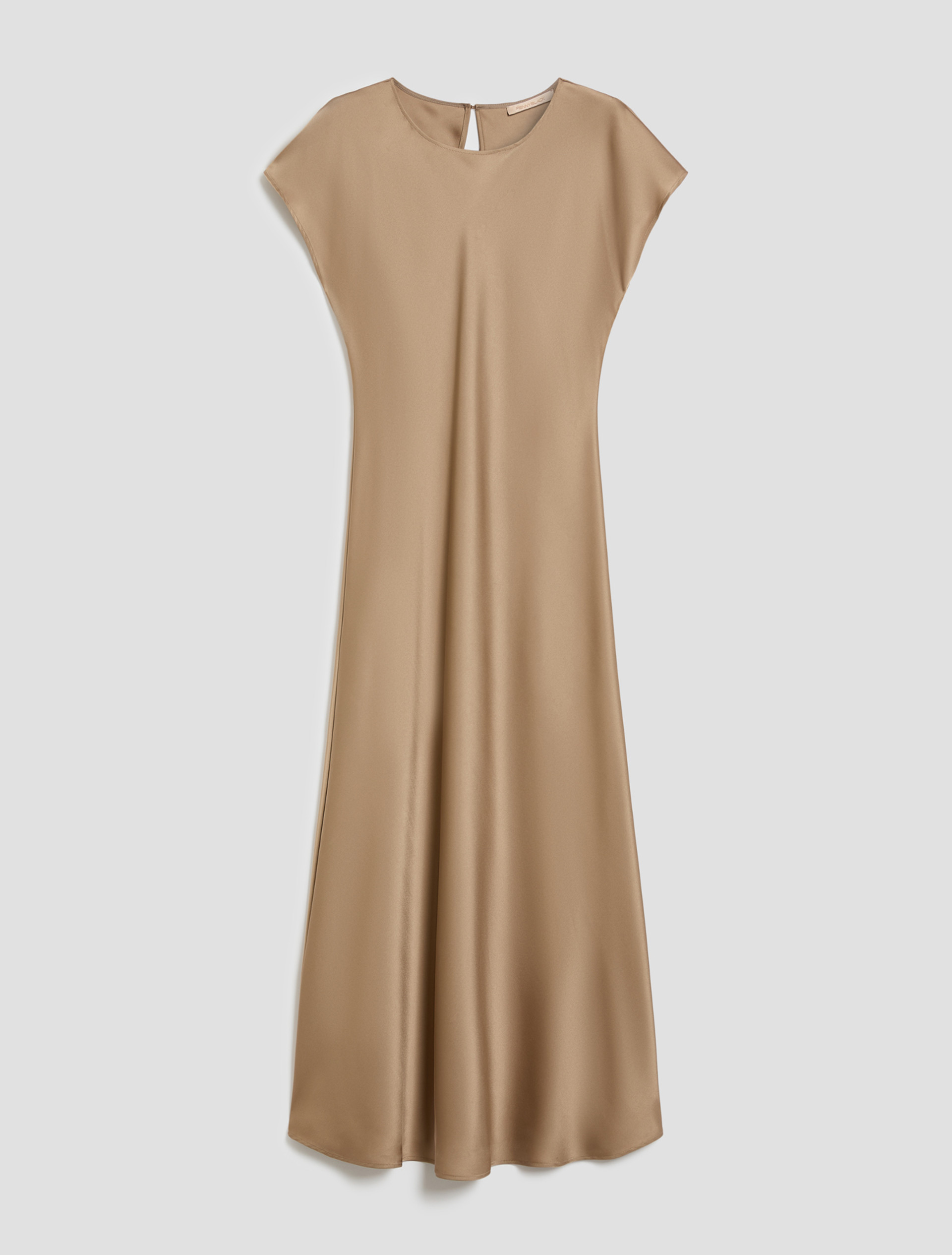 Double satin midi dress - SAND - pennyblack