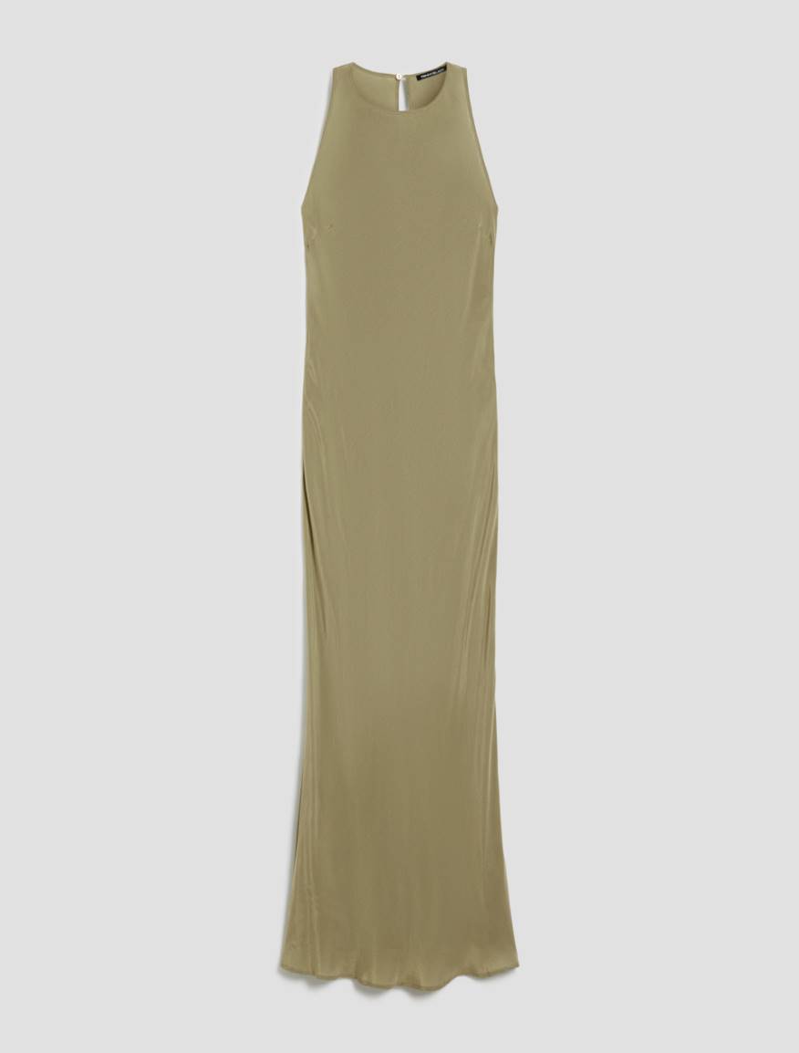 Flowing fabric dress - KAKI - Pennyblack - 2