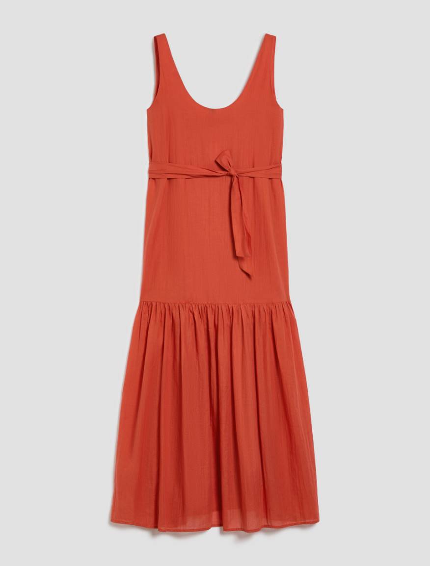Cotton voile dress - LOBSTER - Pennyblack - 2