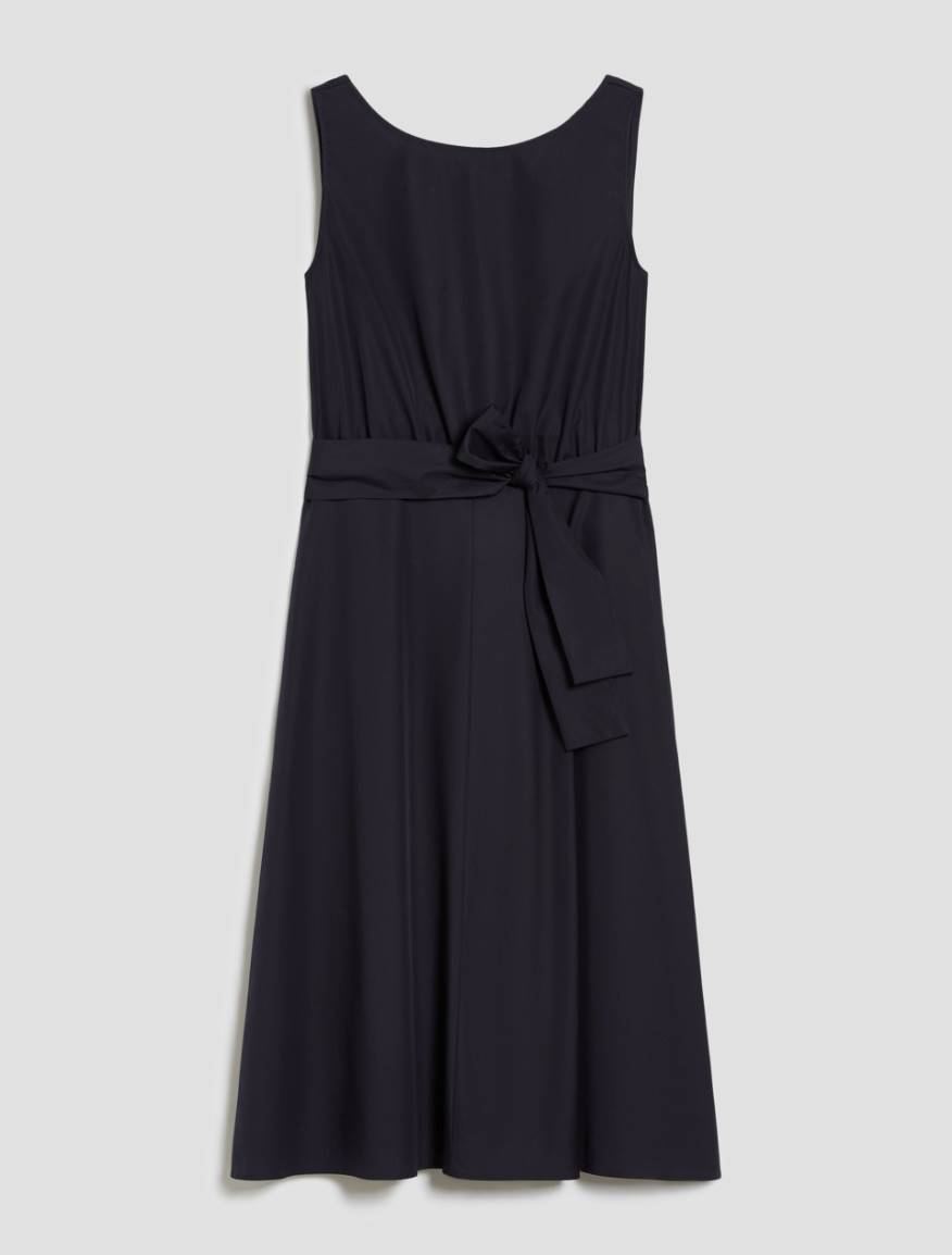 Fit & flare poplin dress - NAVY - Pennyblack - 2