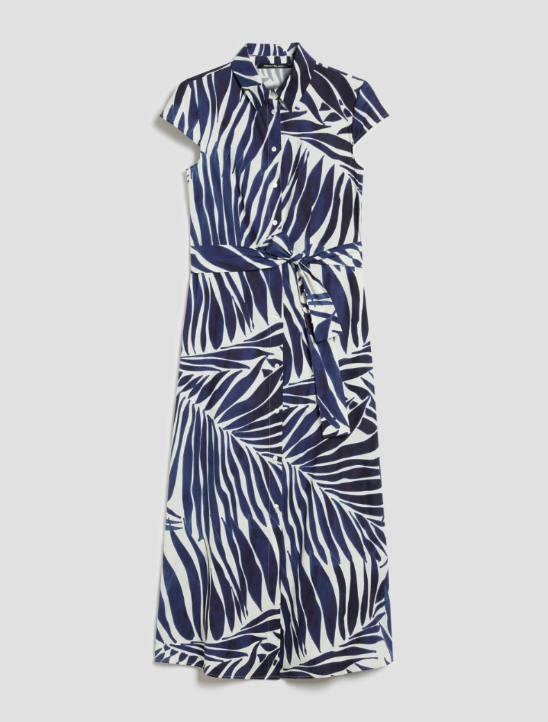 Poplin midi shirt dress - WHITE - pennyblack