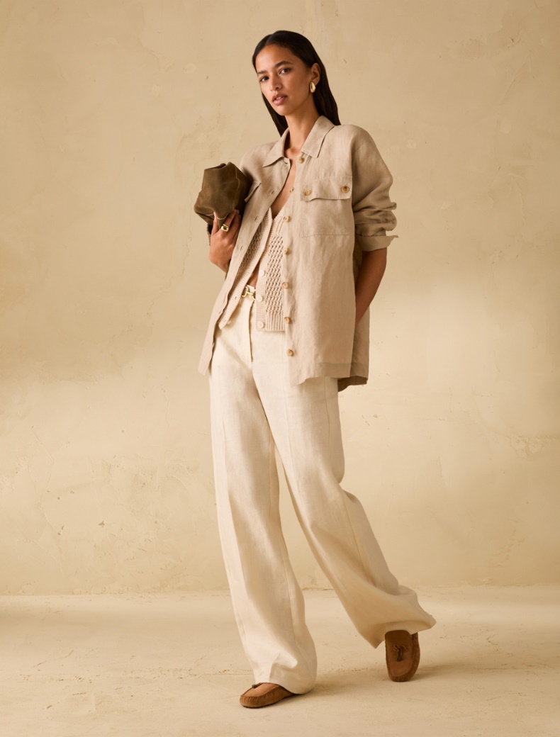 Mesh and ribbed knit vest - ROPE - pennyblack