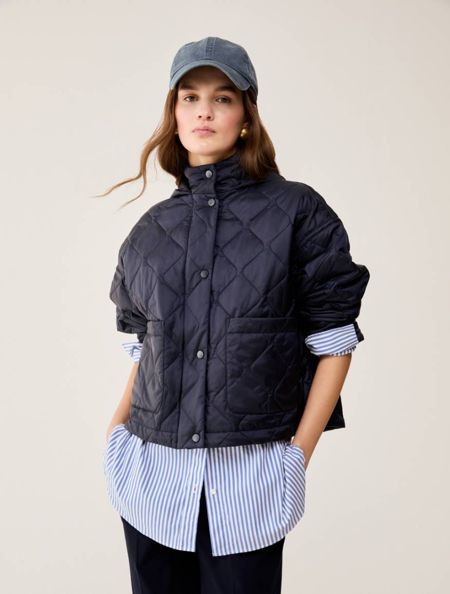 Light padded jacket - NAVY - Pennyblack