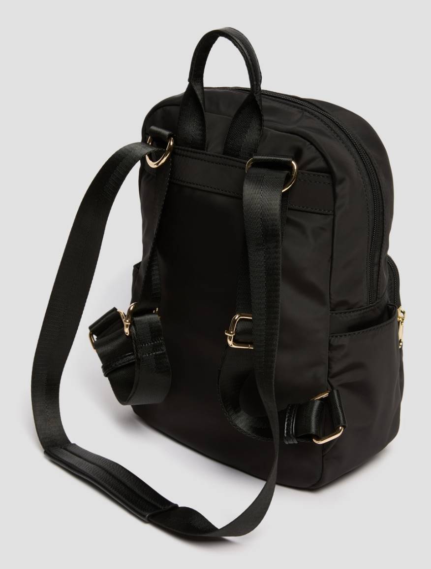 Technical fabric backpack - BLACK - Pennyblack - 3