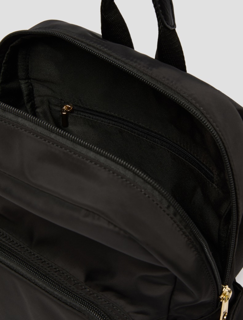 Technical fabric backpack - BLACK - pennyblack