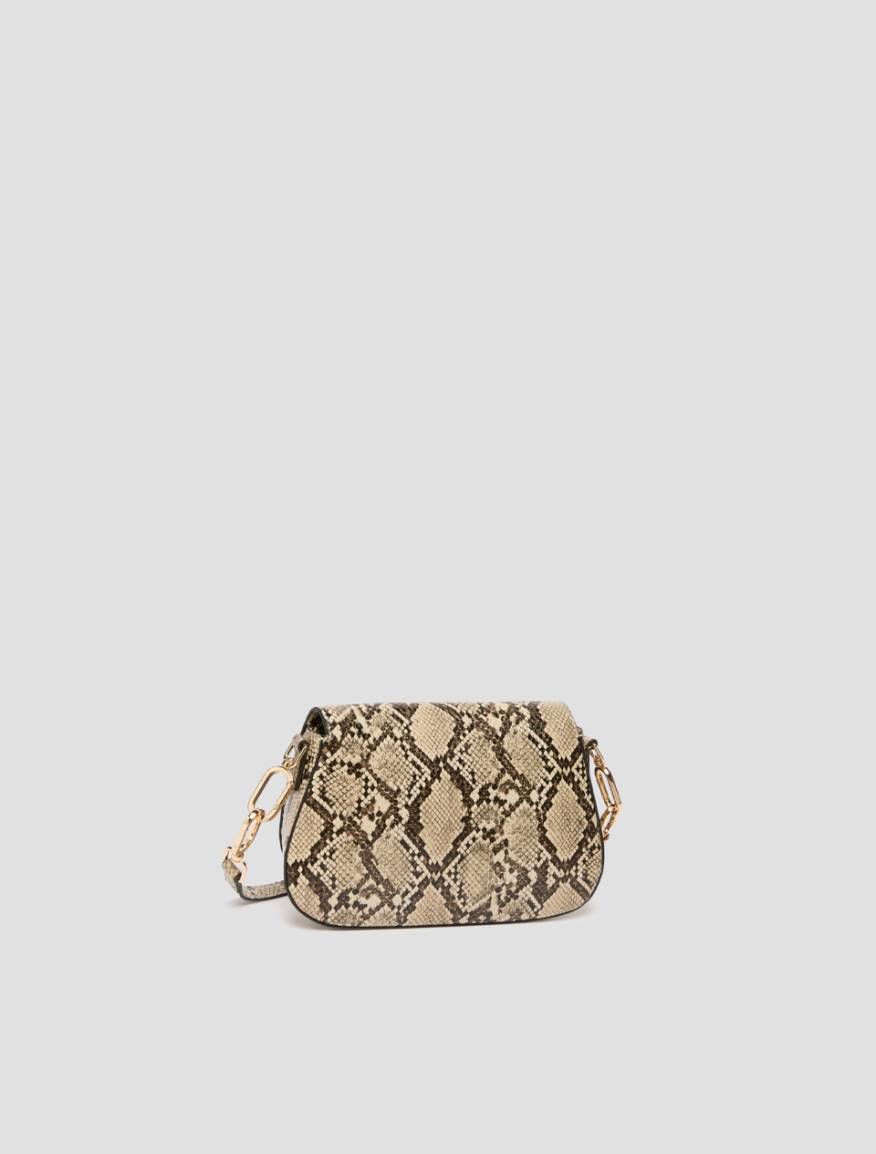 Clutch with double shoulder strap detail - BLACK - Pennyblack - 2