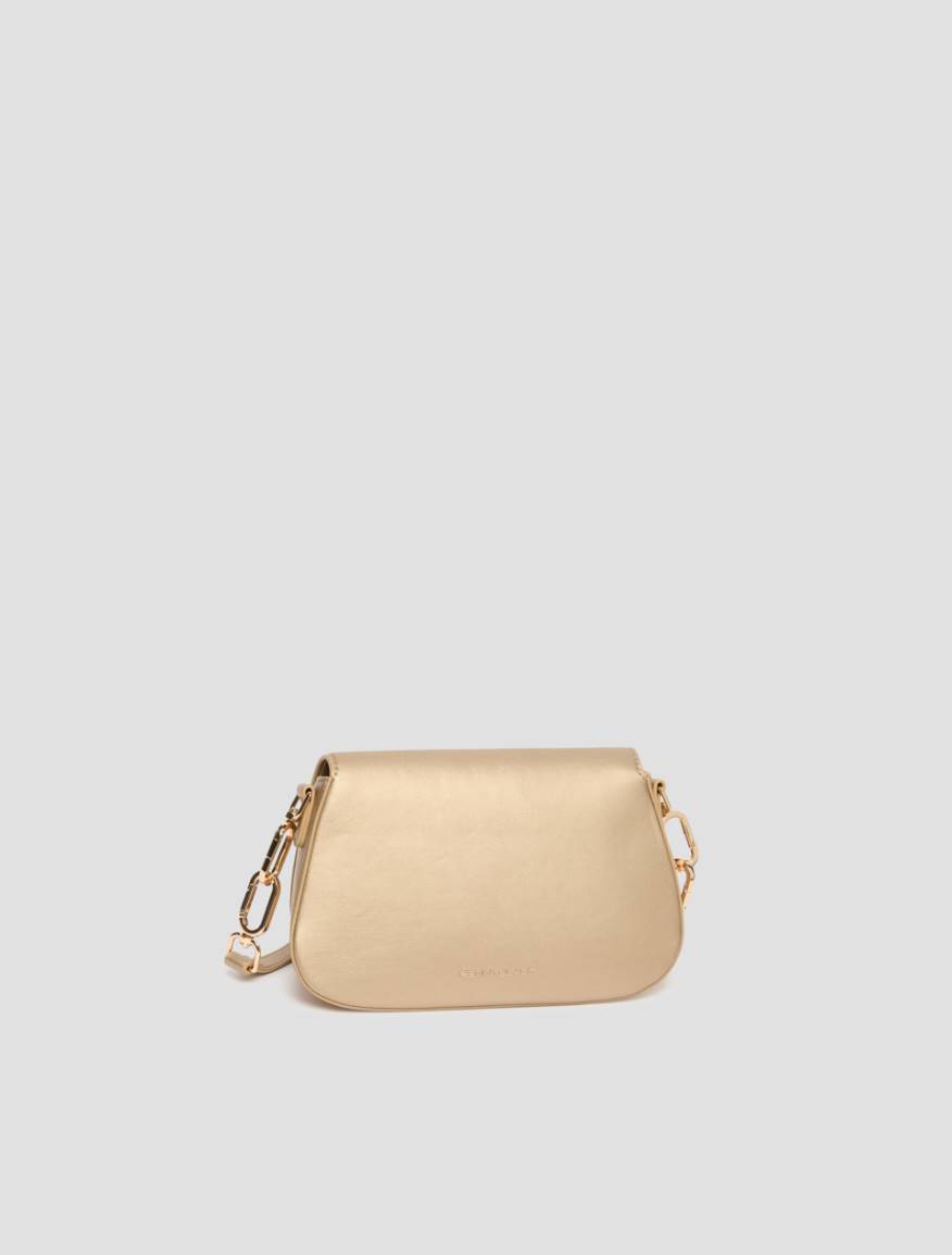 Clutch with double shoulder strap detail - GOLD - Pennyblack - 2