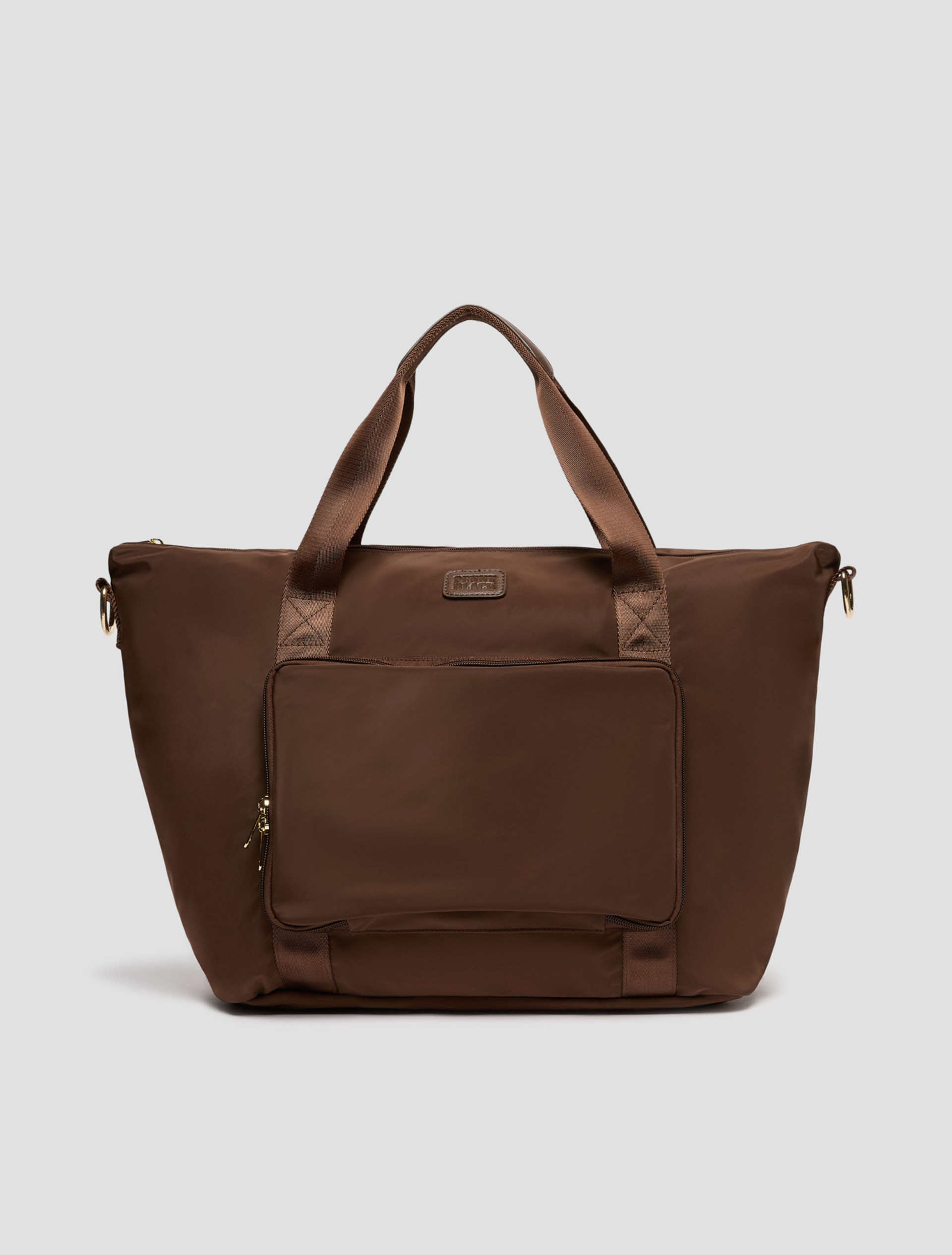 Folding travel bag - BROWN - pennyblack