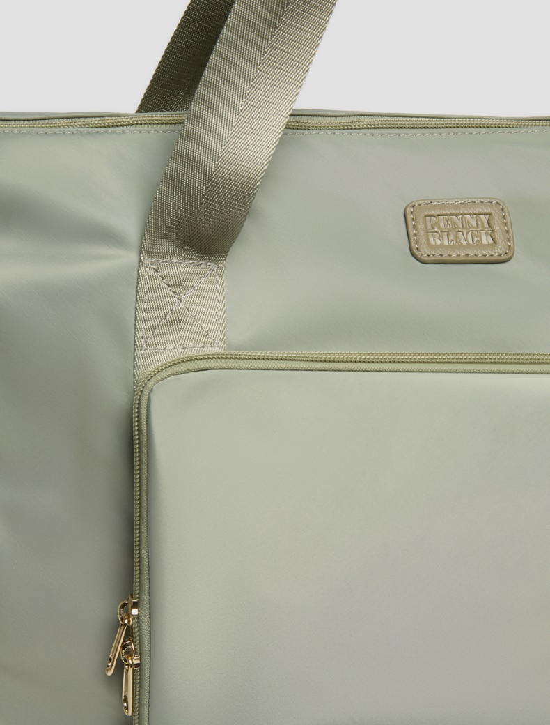 Folding travel bag - SAGE GREEN - pennyblack