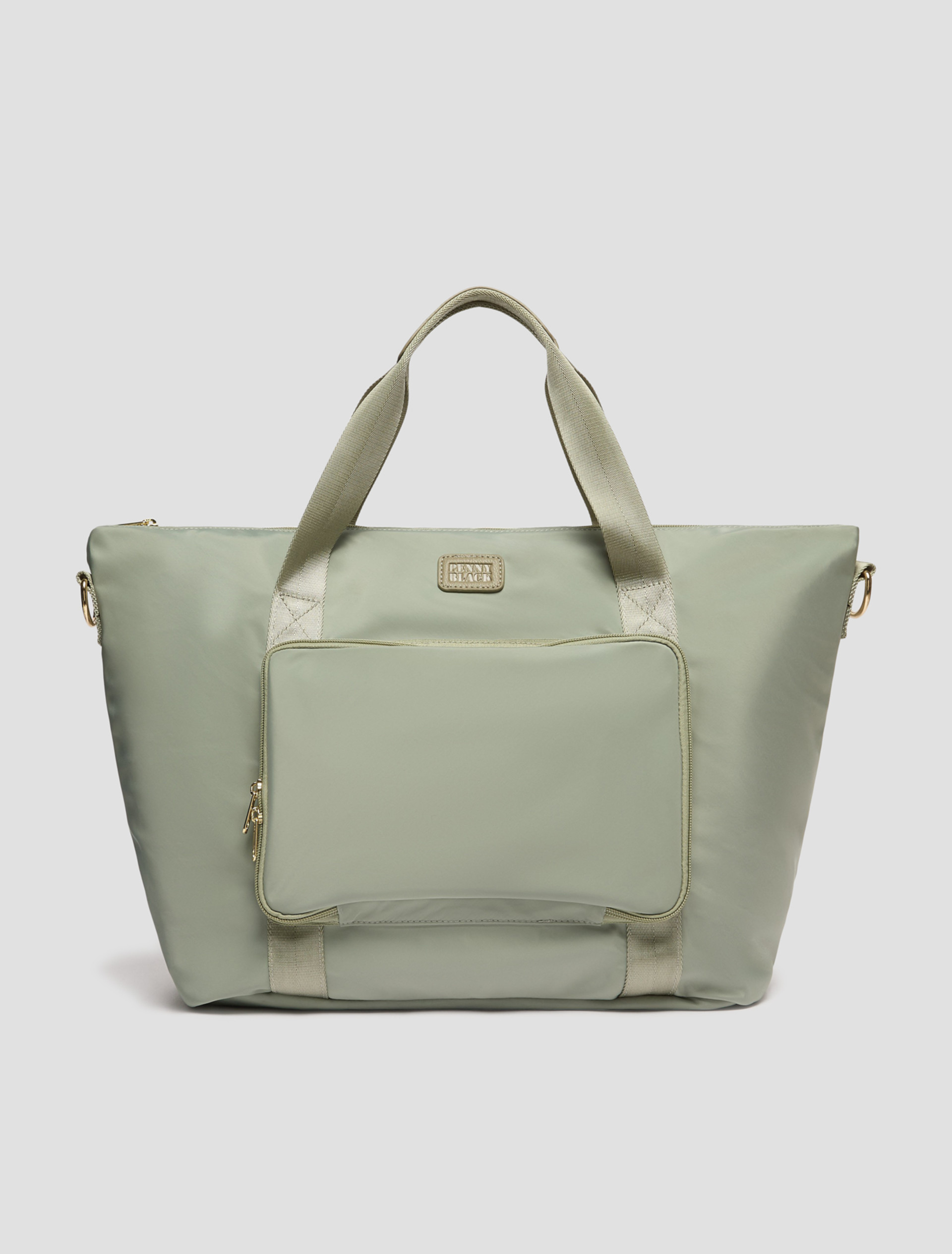 Folding travel bag - SAGE GREEN - pennyblack