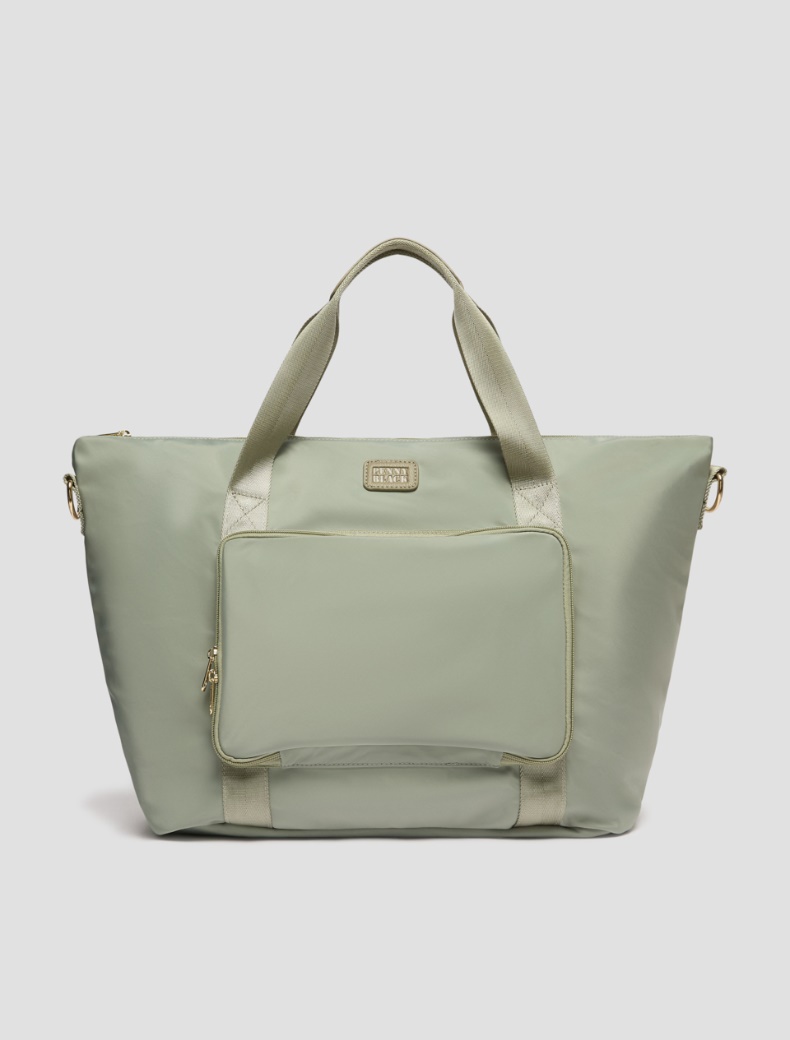 Folding travel bag - SAGE GREEN - pennyblack