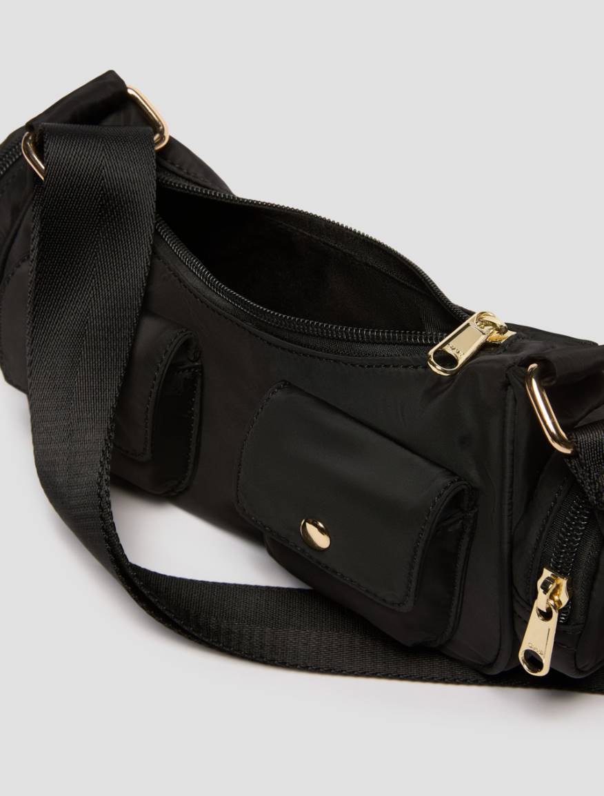 Technical fabric shoulder strap - BLACK - Pennyblack - 4