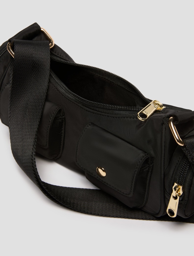 Technical fabric shoulder strap - BLACK - pennyblack