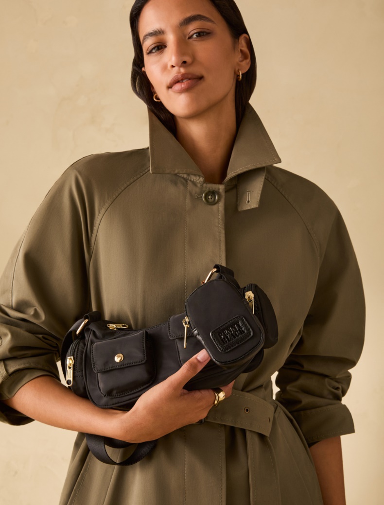 Technical fabric shoulder strap - BLACK - pennyblack