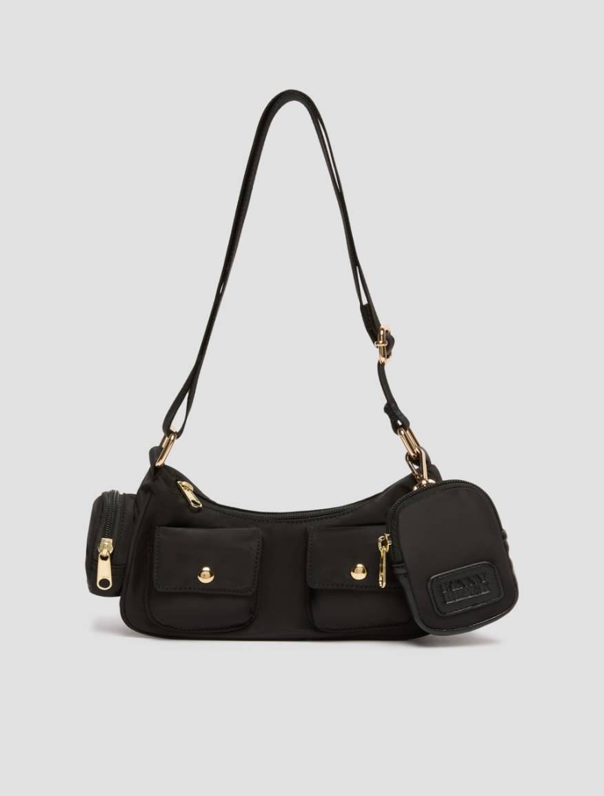 Technical fabric shoulder strap - BLACK - Pennyblack