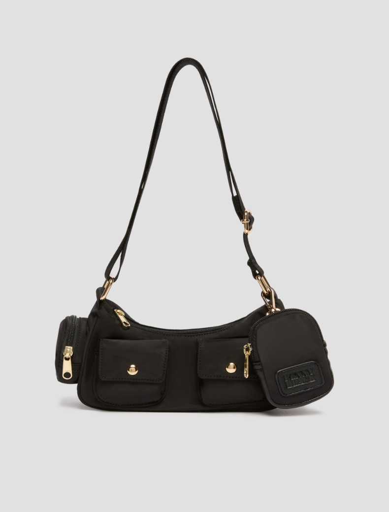 Technical fabric shoulder strap - BLACK - pennyblack