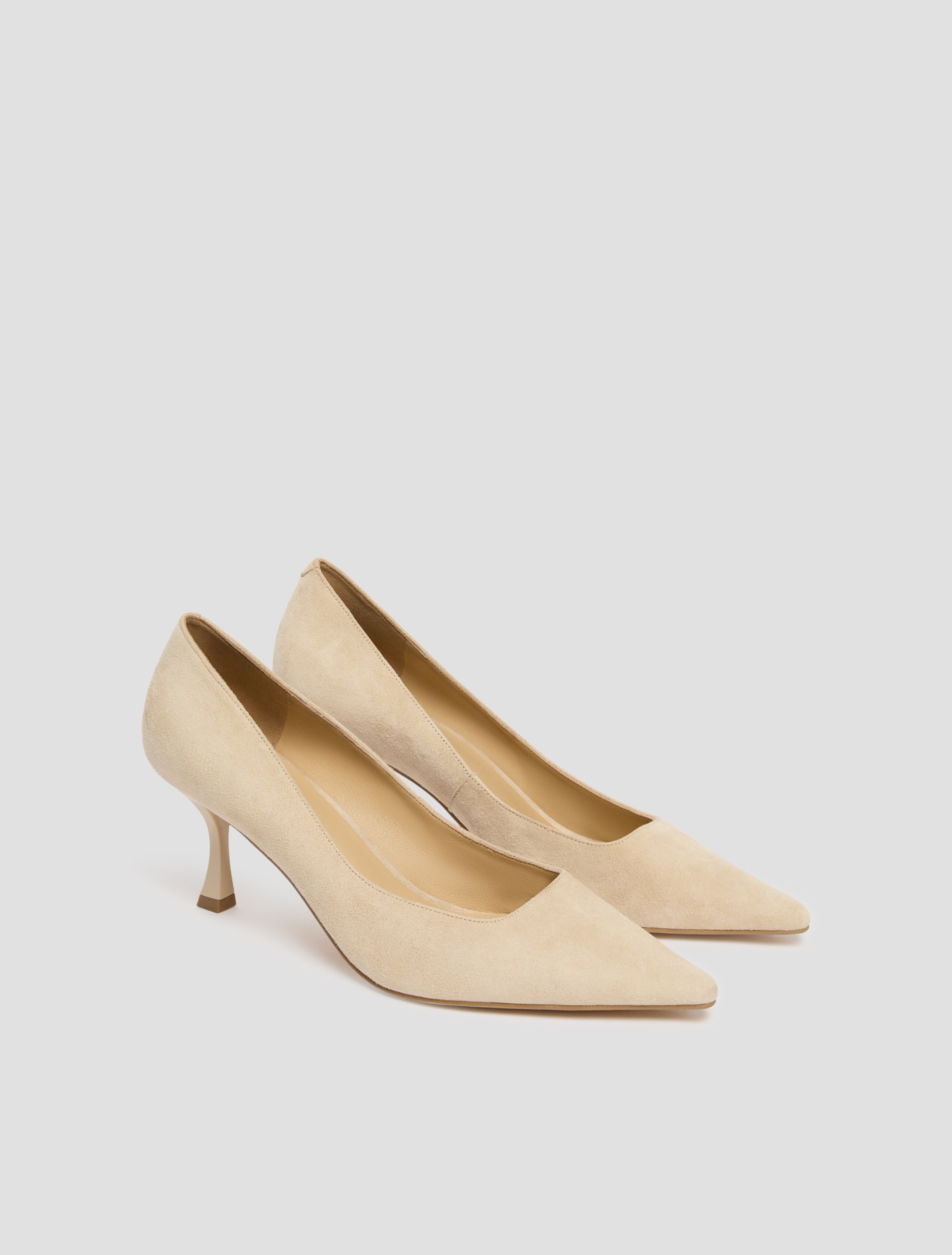 Suede pumps - ECRU - pennyblack