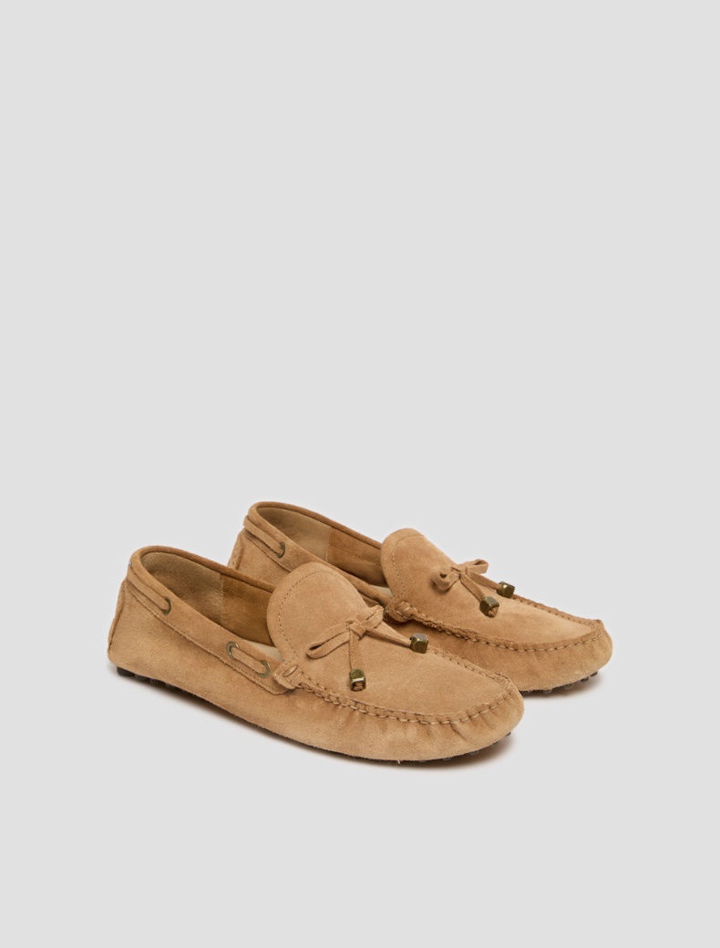 Suede moccasins - BROWN - pennyblack