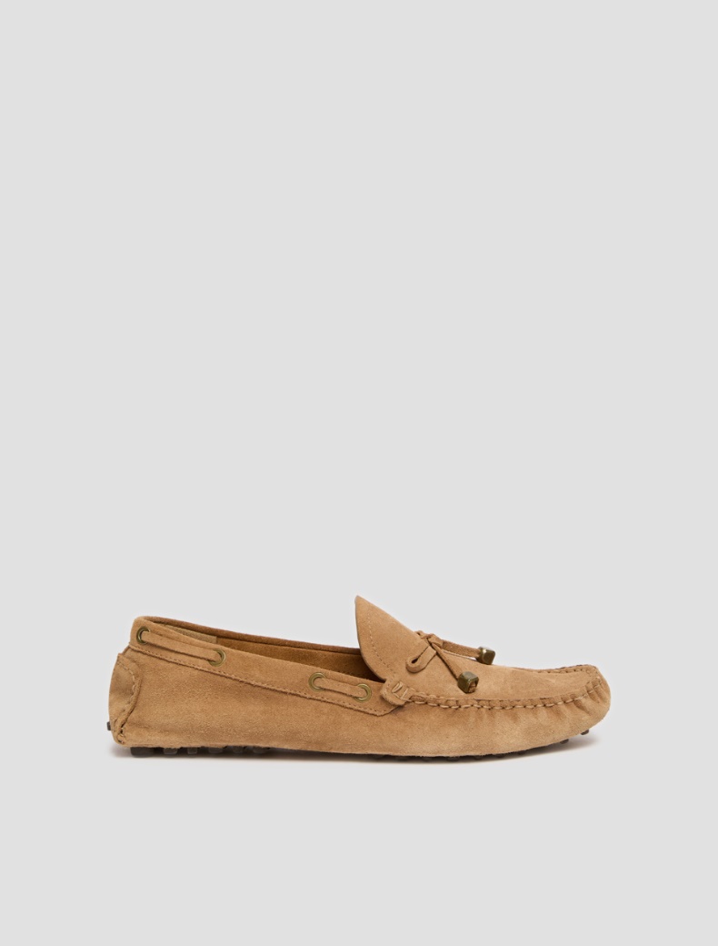 Suede moccasins - BROWN - pennyblack