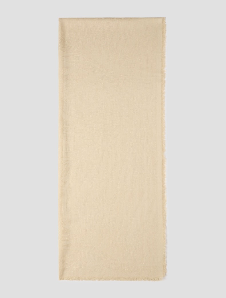 Lamé-adorned jacquard stole - PINK - pennyblack