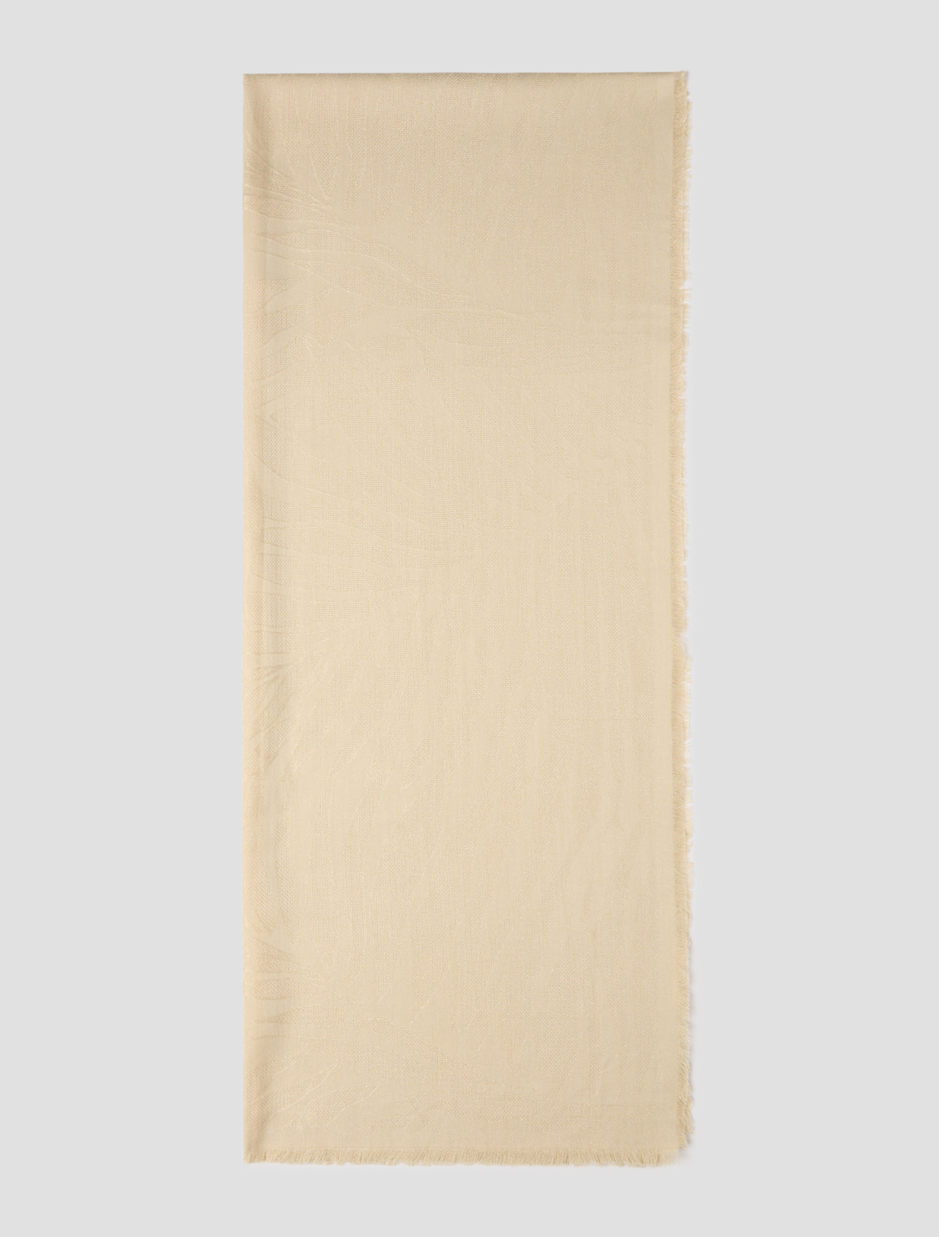 Lamé-adorned jacquard stole - PINK - pennyblack