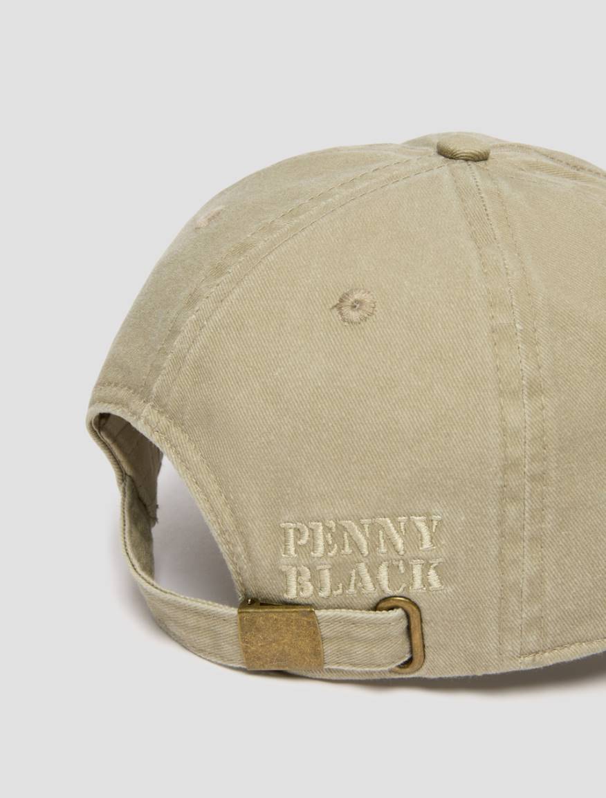 Cotton baseball cap - SAGE GREEN - Pennyblack - 3