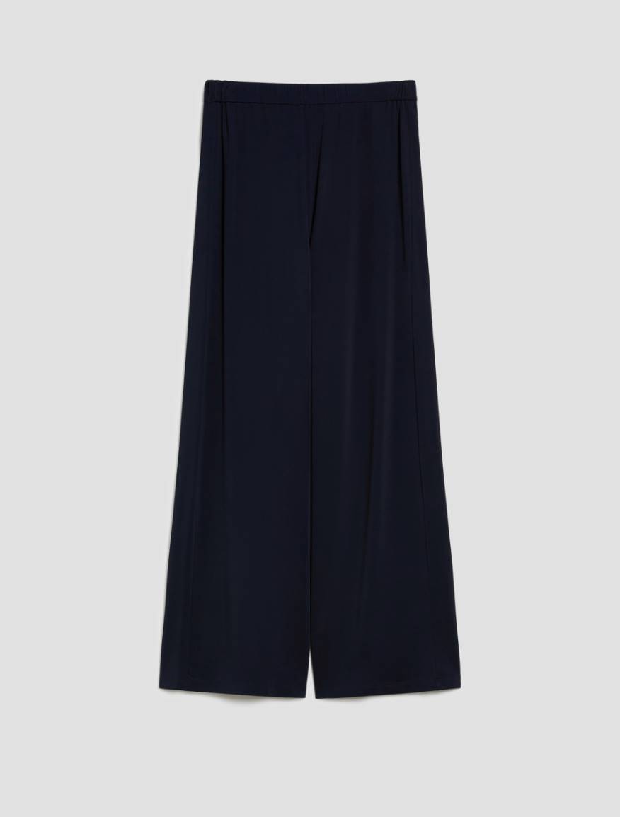 Piqué jersey trousers - NAVY - Pennyblack - 2