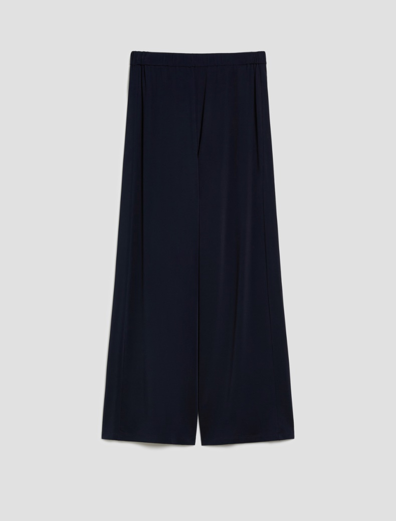 Piqué jersey trousers - NAVY - pennyblack