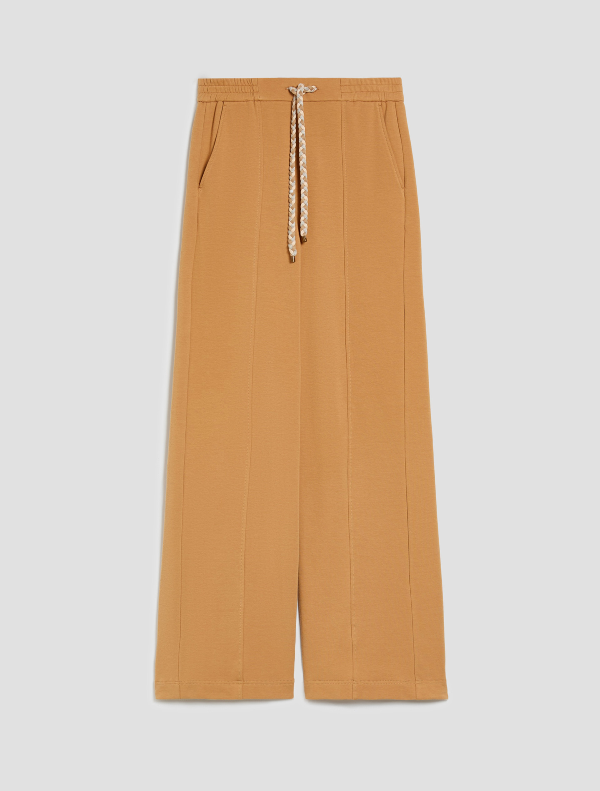 Cotton fleece joggers - CAMEL - pennyblack