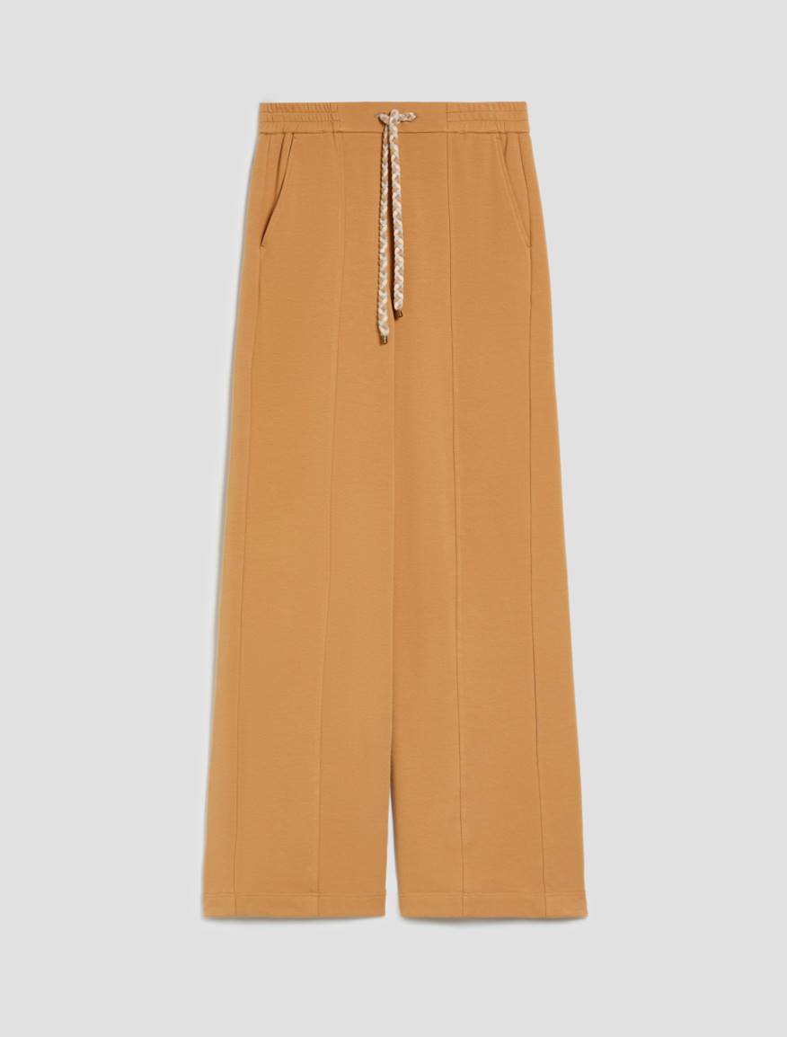 Cotton fleece joggers - CAMEL - Pennyblack - 2
