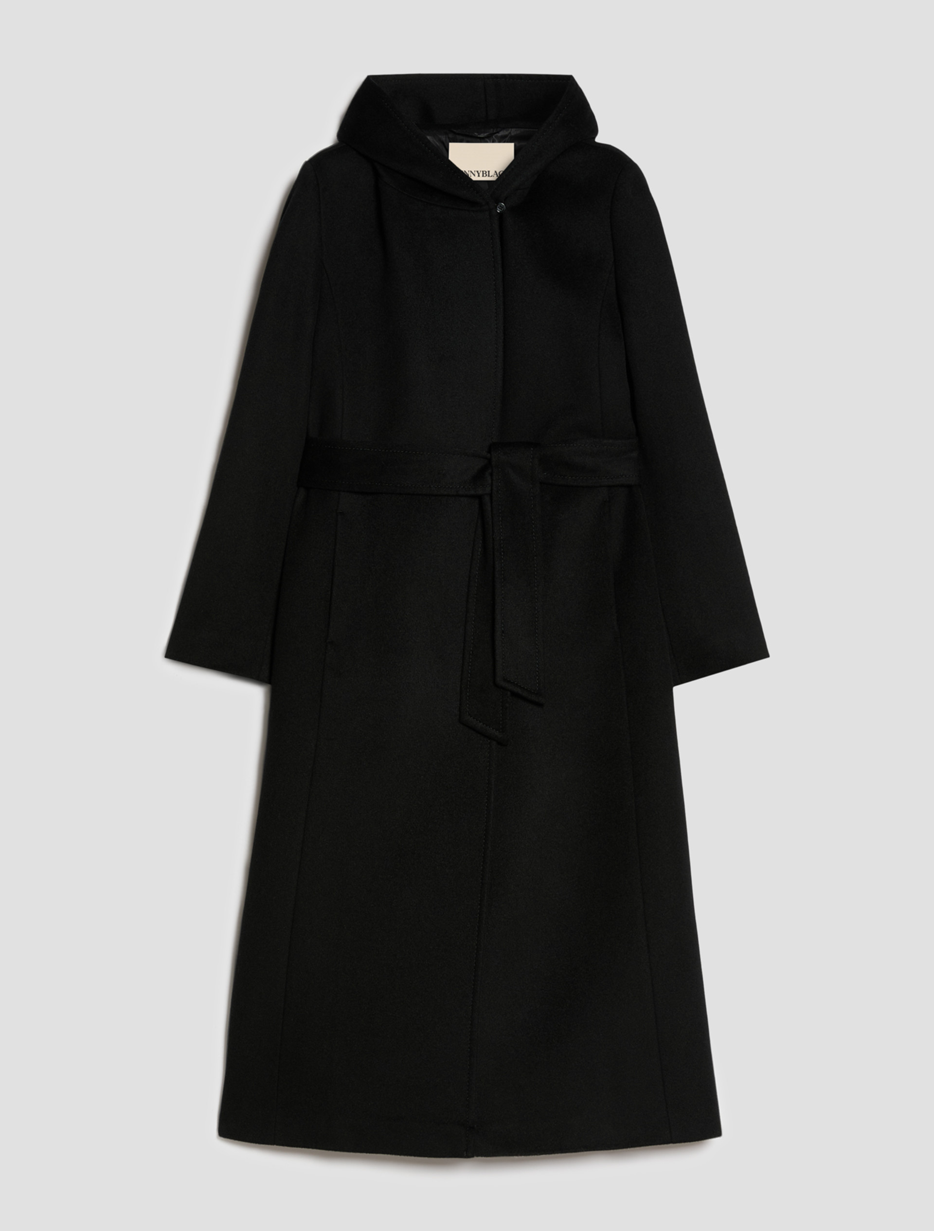 Cappotto midi in drap di lana - NERO - Pennyblack - 2