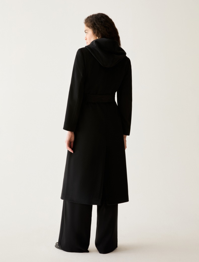 Midi coat in wool drap - Pennyblack - 3
