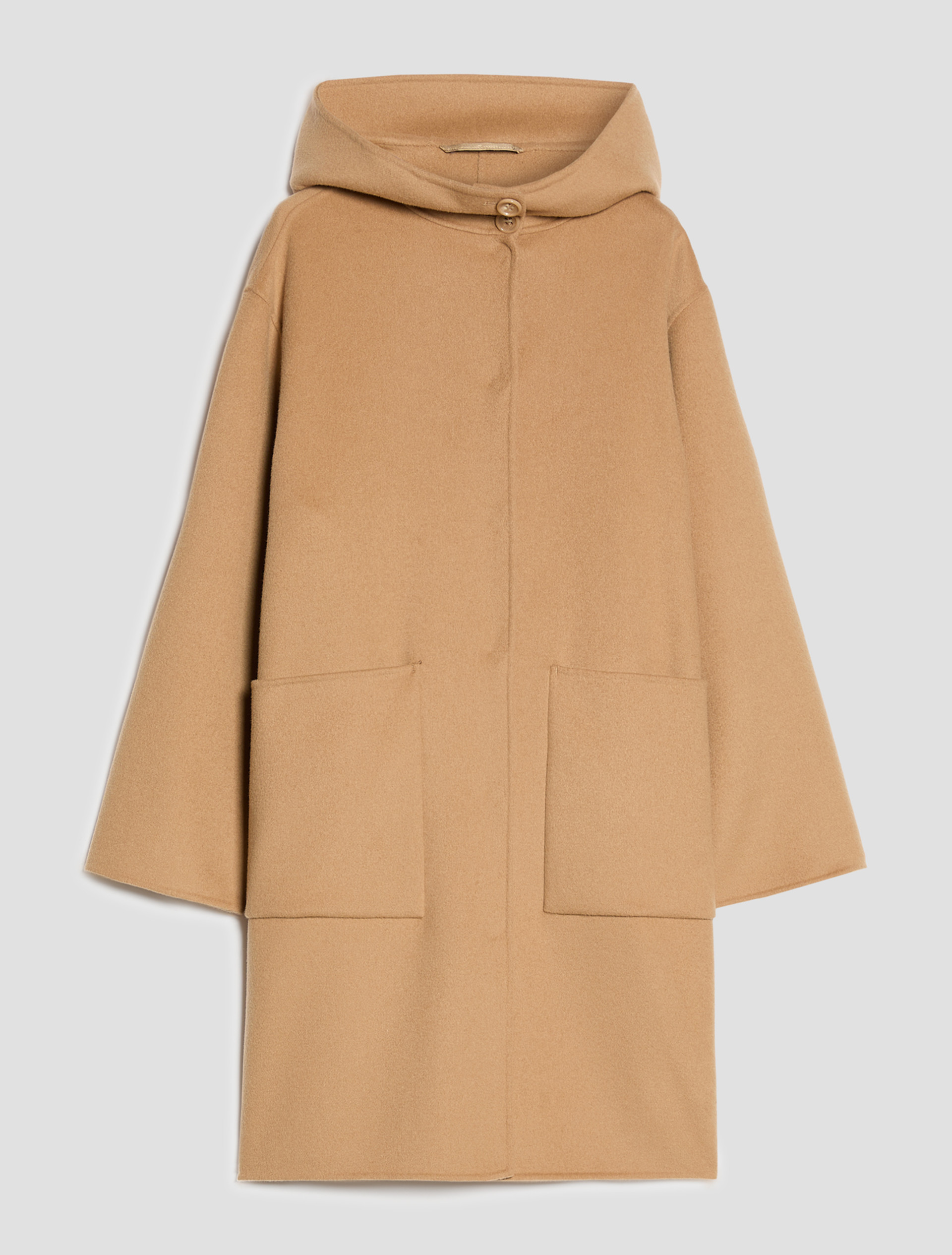 Wool blend double-sided fabric coat - CAMEL - Pennyblack - 2