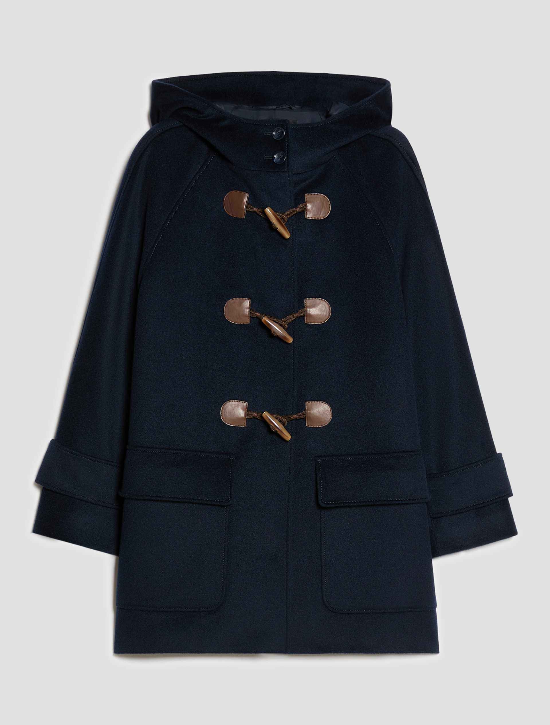 Wool drap duffle coat - MIDNIGHTBLUE - Pennyblack - 2