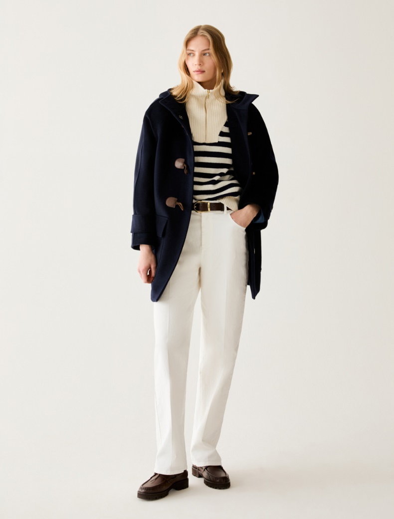 Wool drap duffle coat - Pennyblack