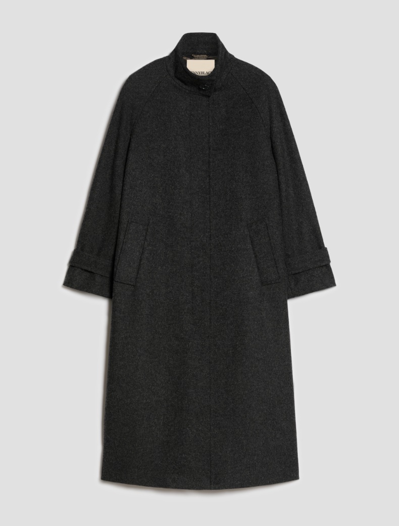 Wool-blend midi coat - Pennyblack - 7