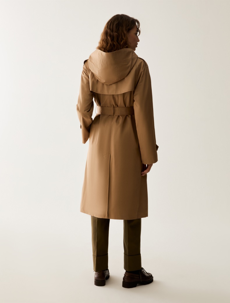 Water-repellent gabardine trench coat - Pennyblack - 3