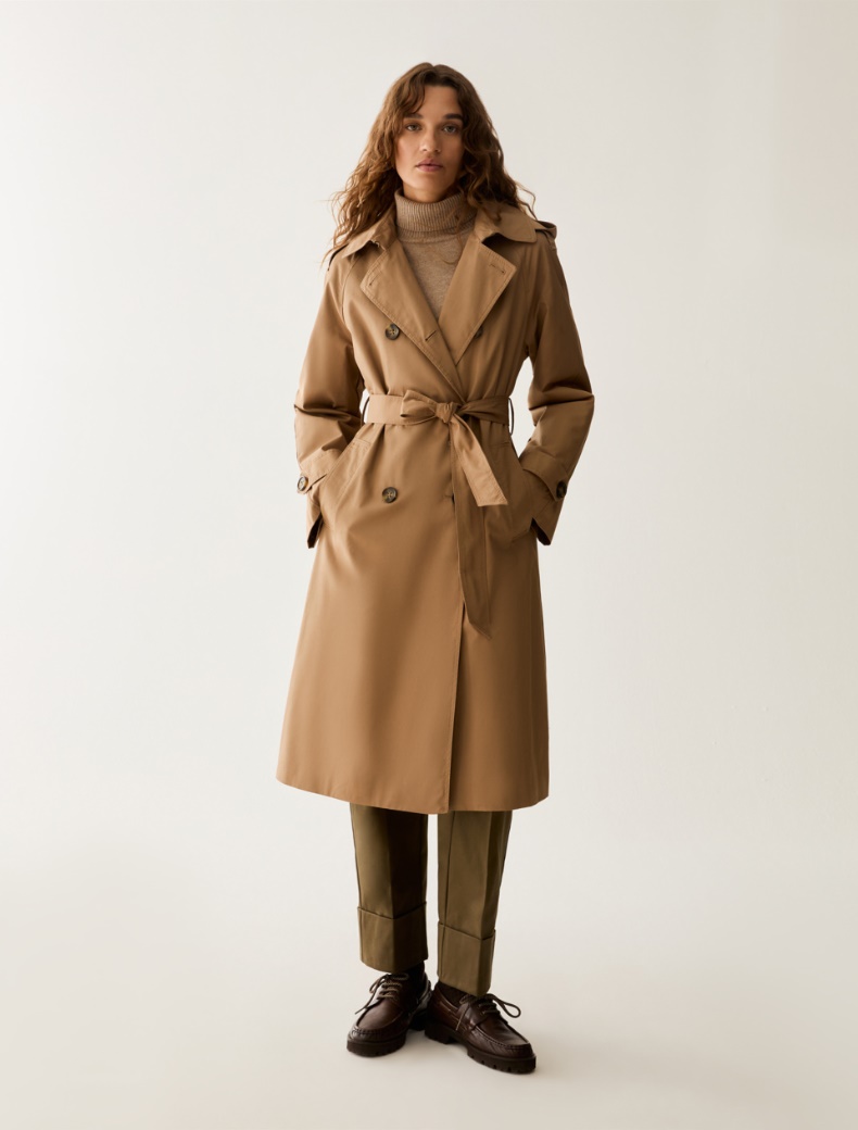 Water-repellent gabardine trench coat - Pennyblack