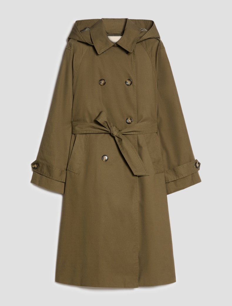 Water-repellent gabardine trench coat - Pennyblack - 2