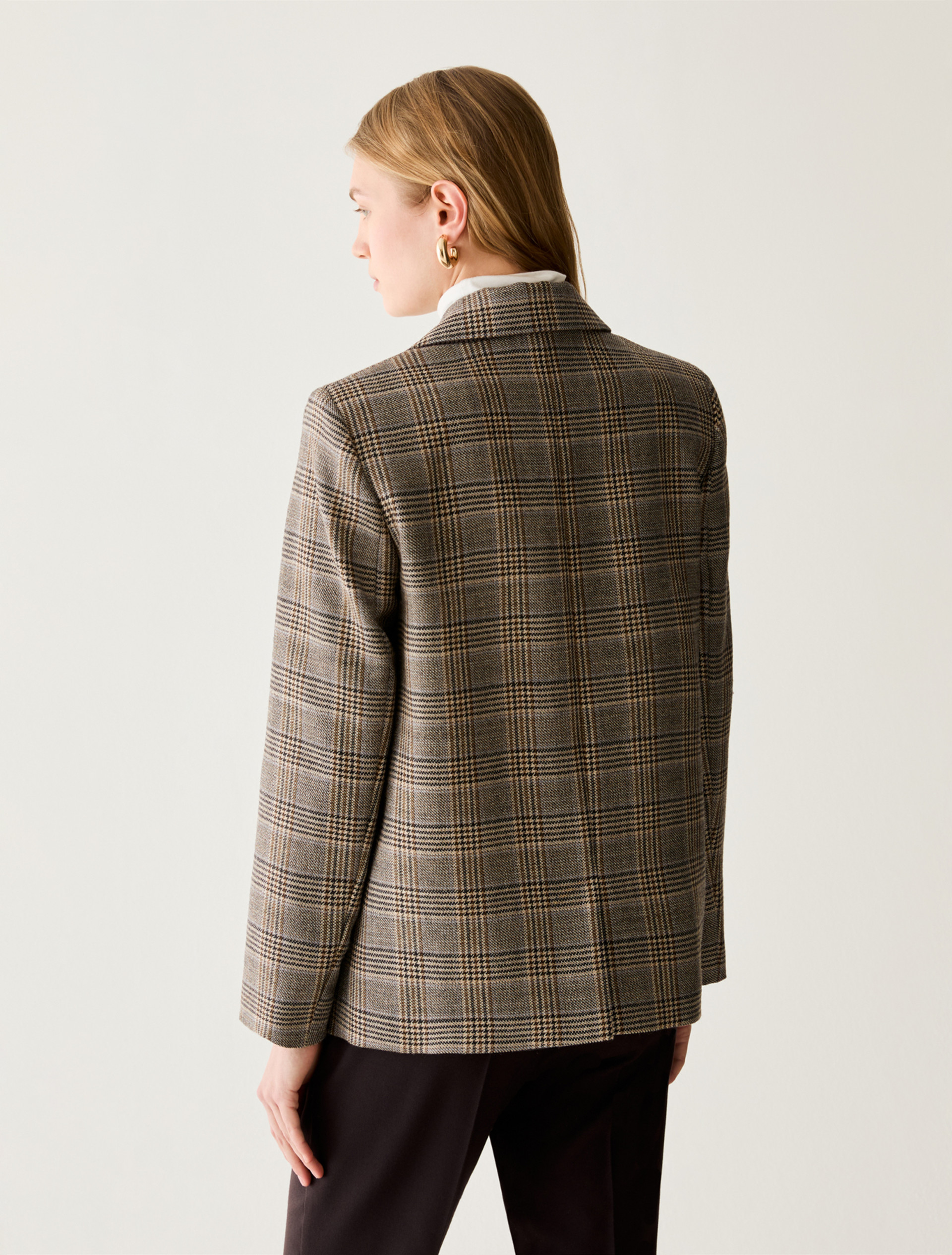 Soft pure wool blazer - SAND - Pennyblack - 3