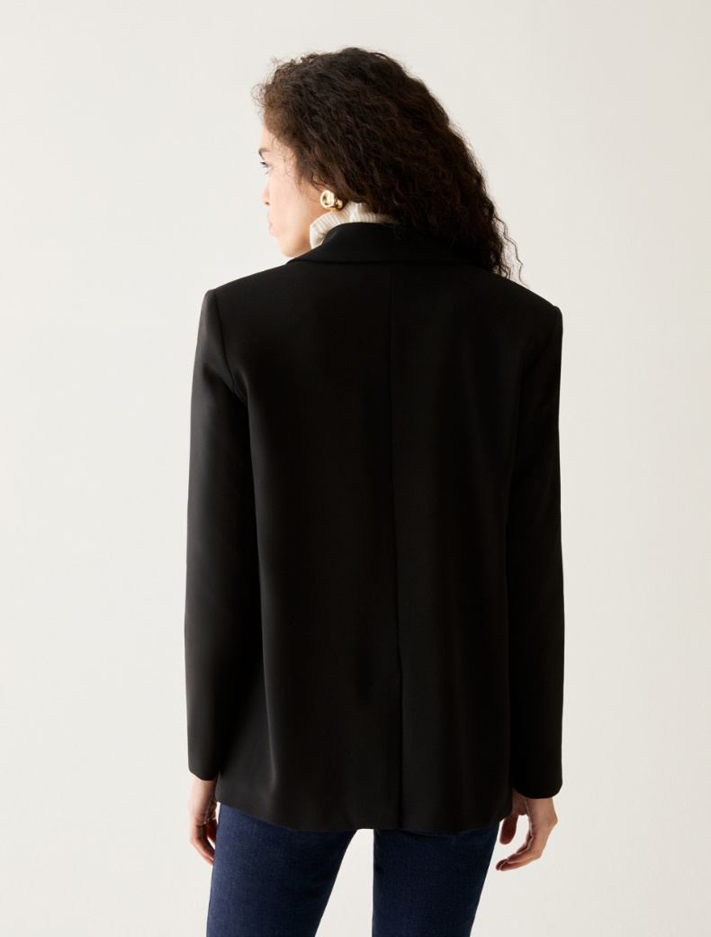 Double-breasted cady blazer - Pennyblack - 3