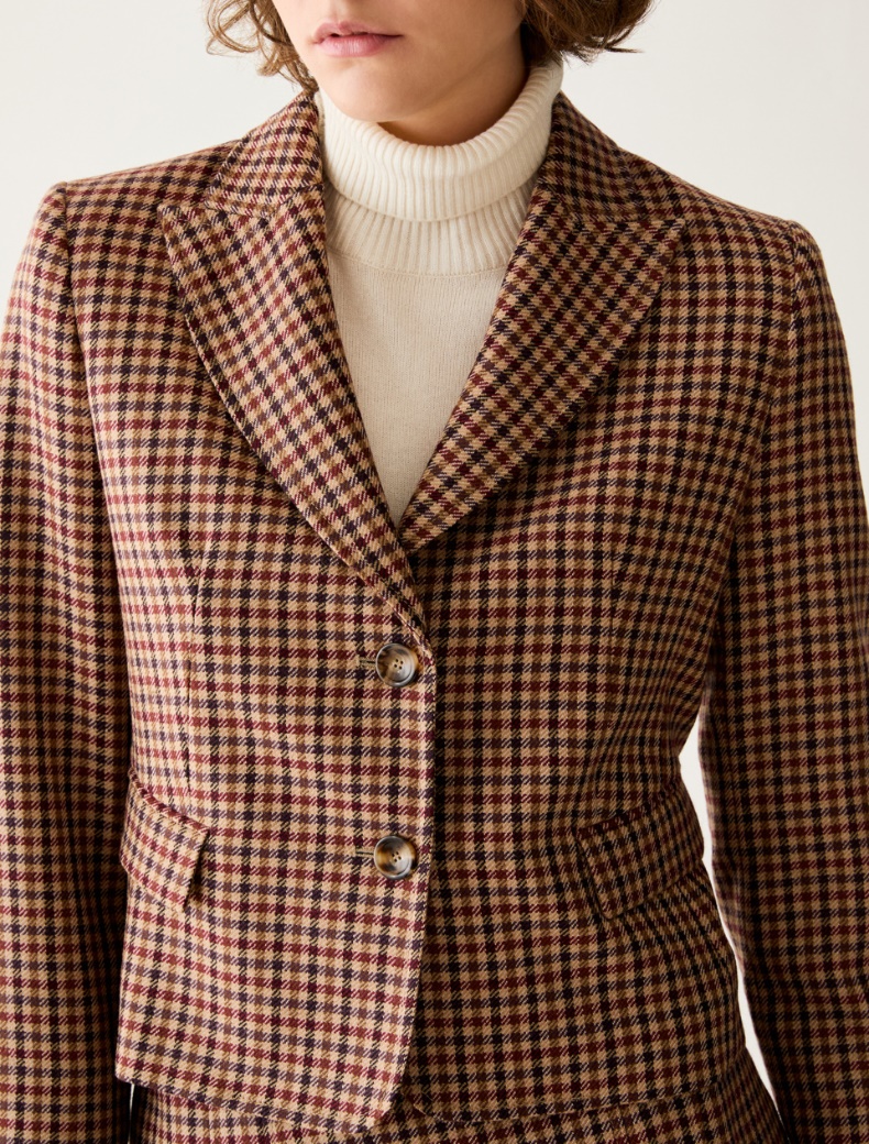 Slim-fit pure wool blazer - Pennyblack - 4