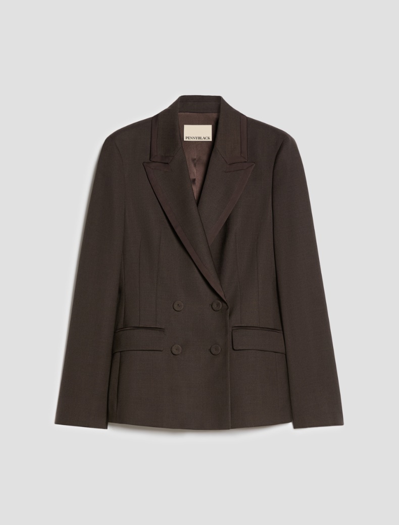 Slim double-breasted blazer - Pennyblack - 2