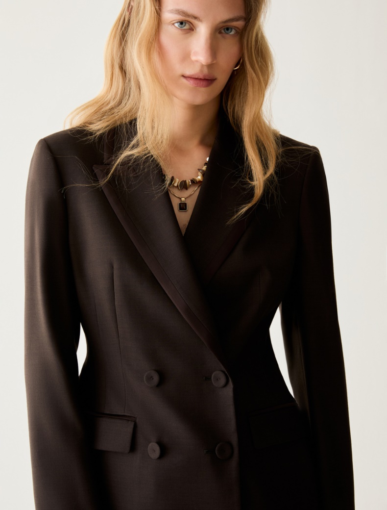 Slim double-breasted blazer - Pennyblack - 4