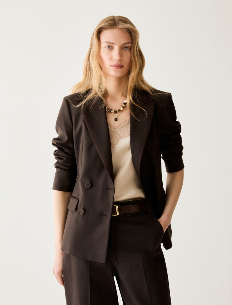 Slim double-breasted blazer - Pennyblack