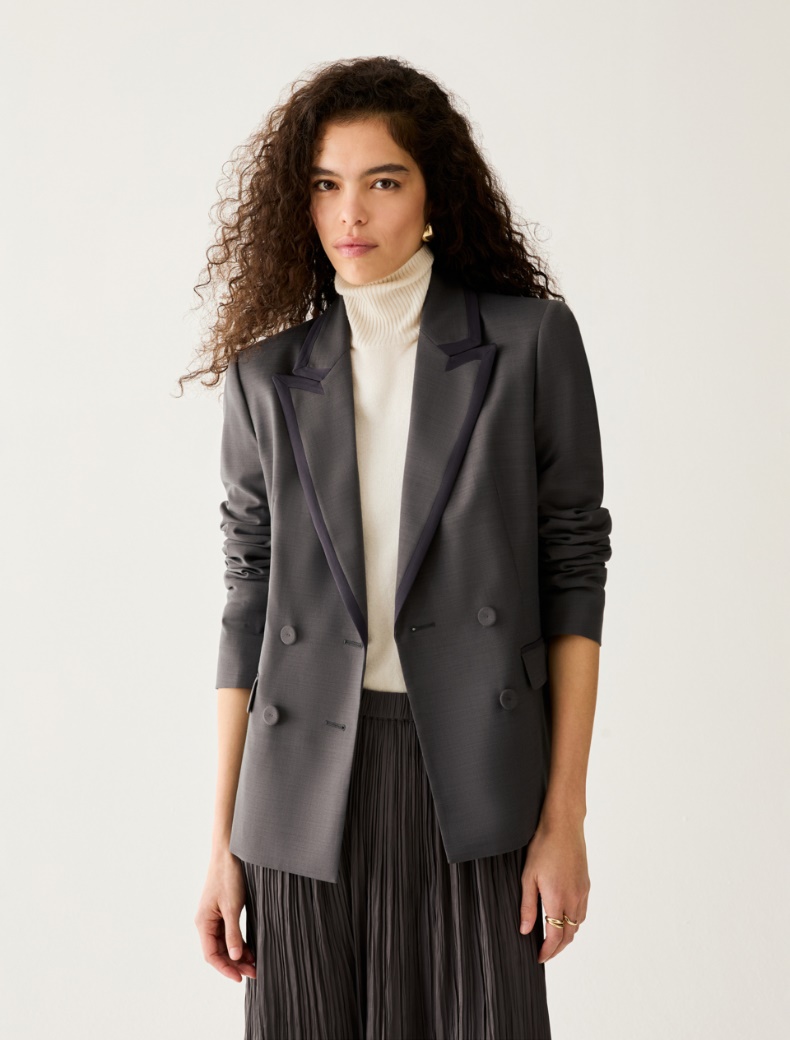 Slim double-breasted blazer - Pennyblack