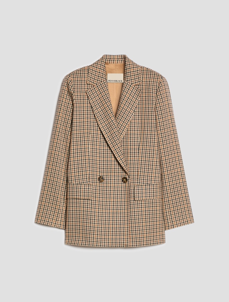 Gingham blazer - Pennyblack - 2